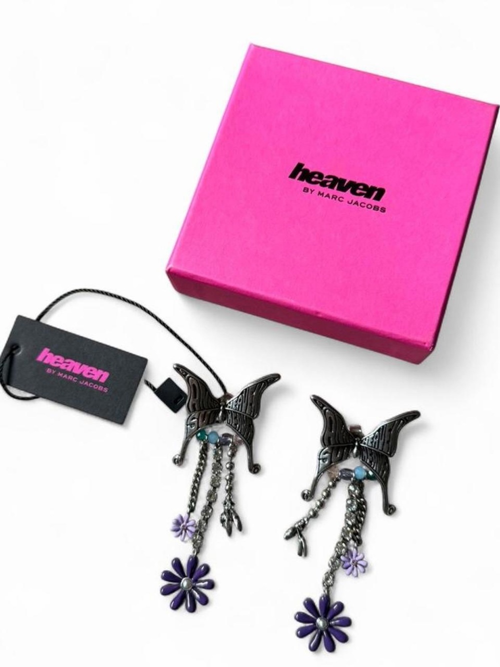 Heaven by Marc Jacobs x Anna Sui Butterfly Dangle Earrings
